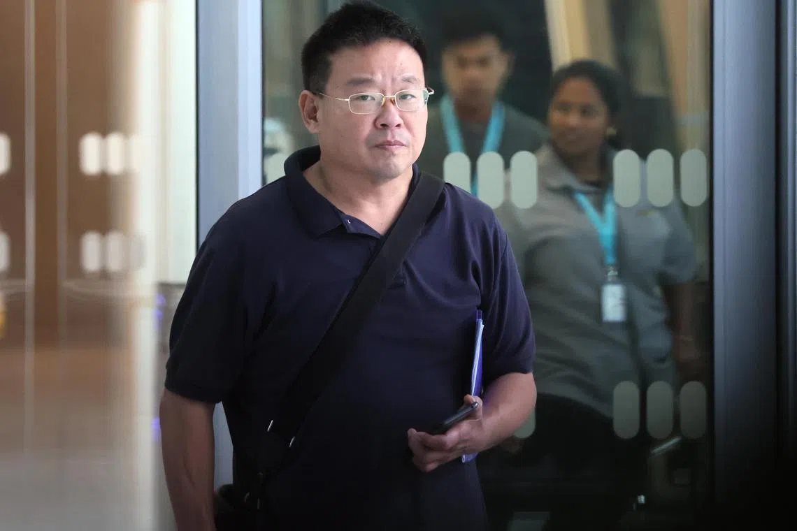 ID confirmed by Photog Kelvin Chng and David ST//

Ng Hoe Ghee leavimg State Courts on Dec 27, 2023//


3. Ng Hoe Ghee, 50??

: Minimart owner allegedly misappropriated property possessed by 
a deceased person at the time of his death. 

To be charged, 10am, c4B.