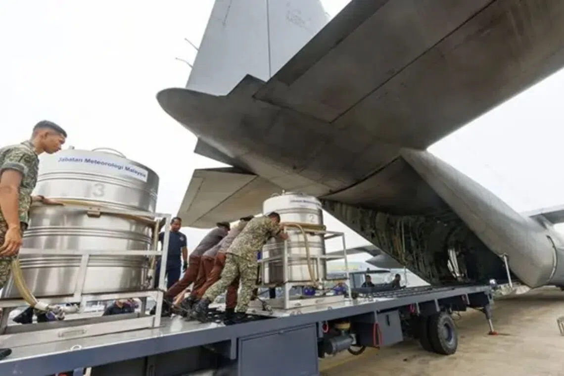 Sarawak launches 3-day cloud seeding to fill dams, tackle haze