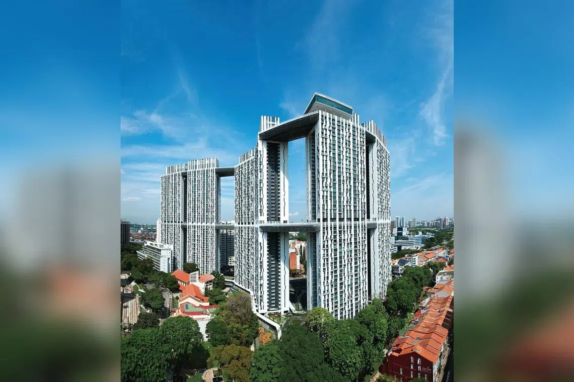 Pinnacle@Duxton: Singapore’s first 50-storey public housing project. 