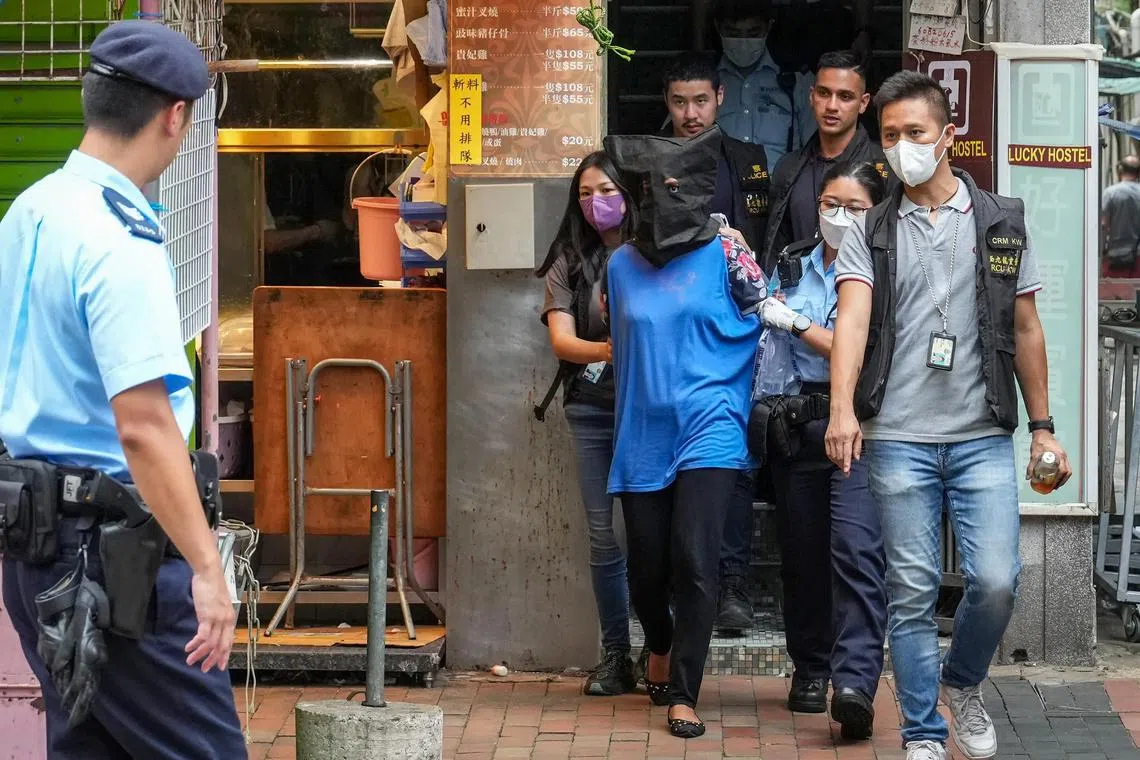 A 29-year-old woman was arrested on suspicion of killing her three young daughters in Hong Kong on June 5, 2023.