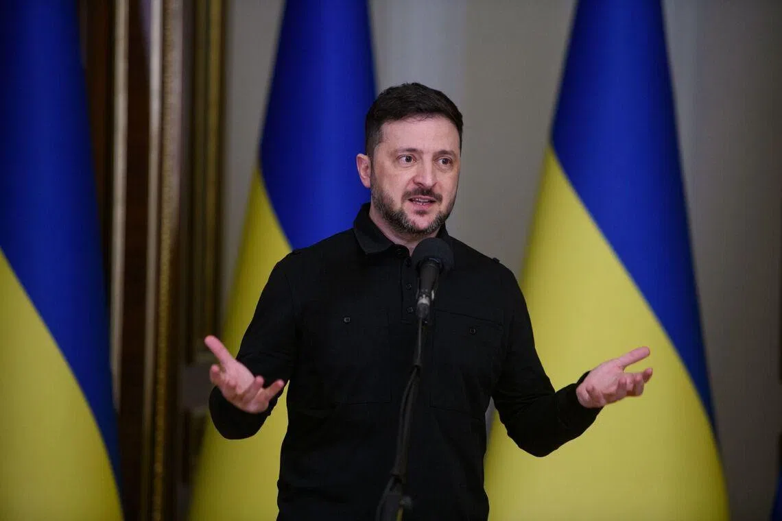 Ukrainian President Volodymyr Zelensky said the meetings in Europe should contribute to Ukraine’s defence and bring closer efforts to end the war.