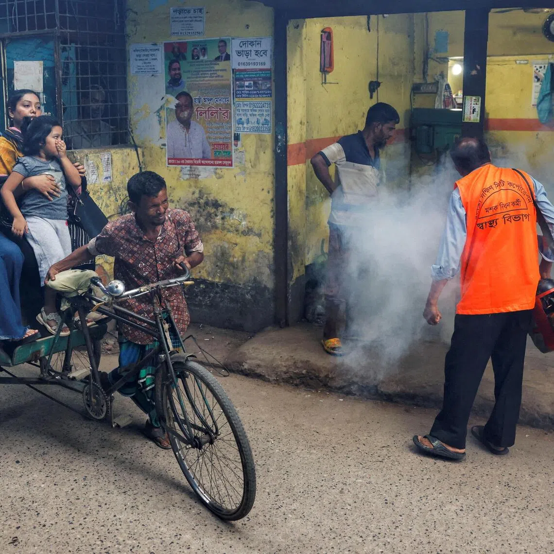 According to Bangladesh's Directorate General of Health Services, 50,689 dengue cases and 215 deaths have been reported nationwide in 2025 as of Oct 6.