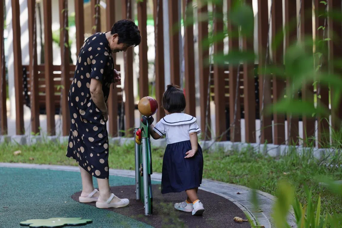 Grandparents are often either the primary or secondary carers of children of working parents. 