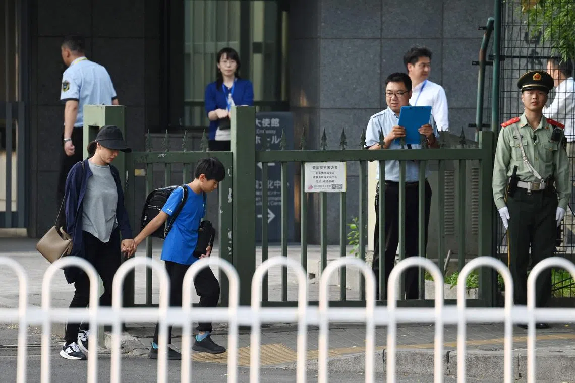 Beijing has expressed "regret and sadness" after a Japanese schoolboy who was stabbed in the southern city of Shenzhen died of his injuries.