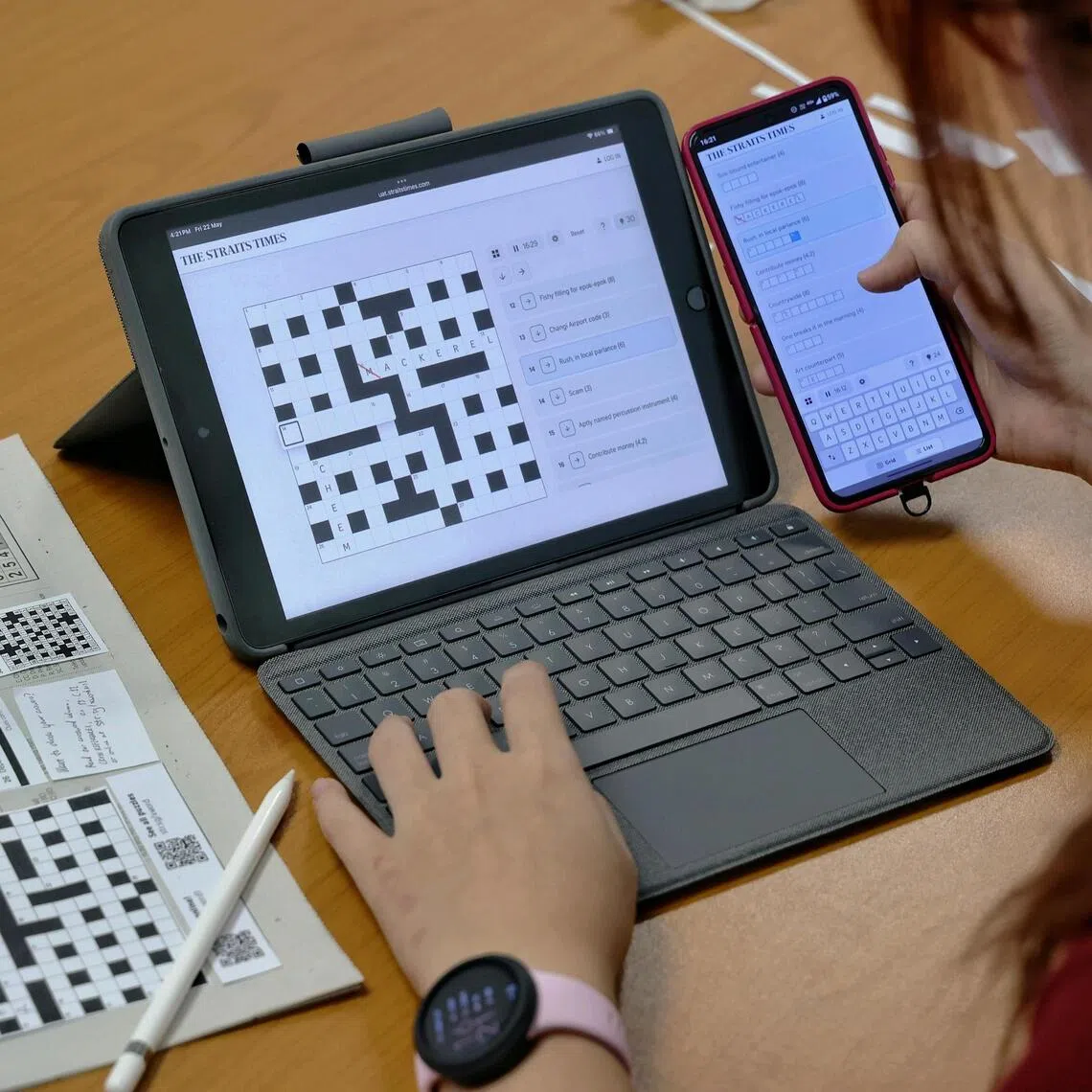 The new weekly crossword series by ST and NLB launched on May 31 and will appear every Sunday across ST's print and digital platforms.