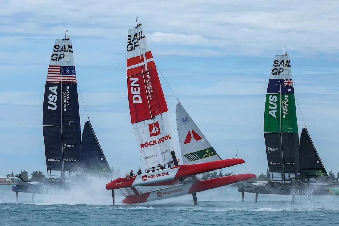 At the Singapore Sail GP, nine international teams will compete in six fleet races and one top-three shootout.