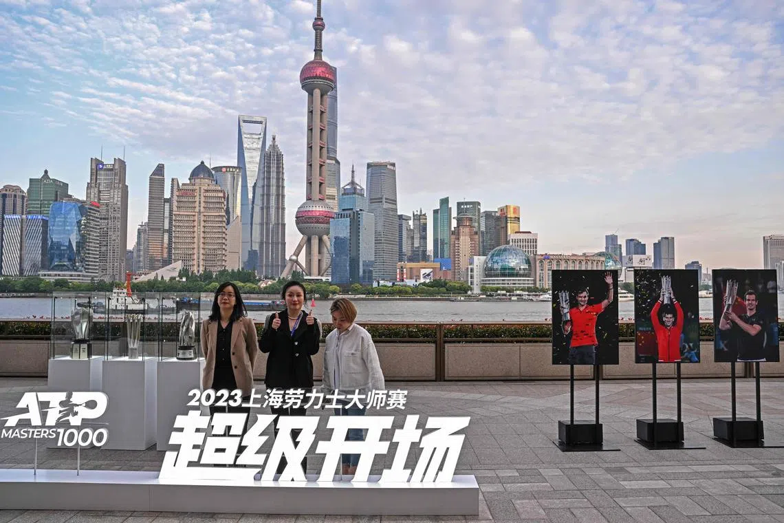 The event is the last of four ATP Tour events in China scheduled this year. 