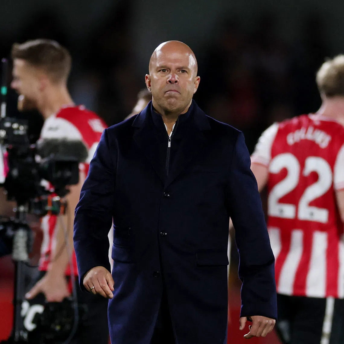 Liverpool manager Arne Slot said the 3-2 loss at Brentford on Oct 25 was arguably the worst performance in their slump.