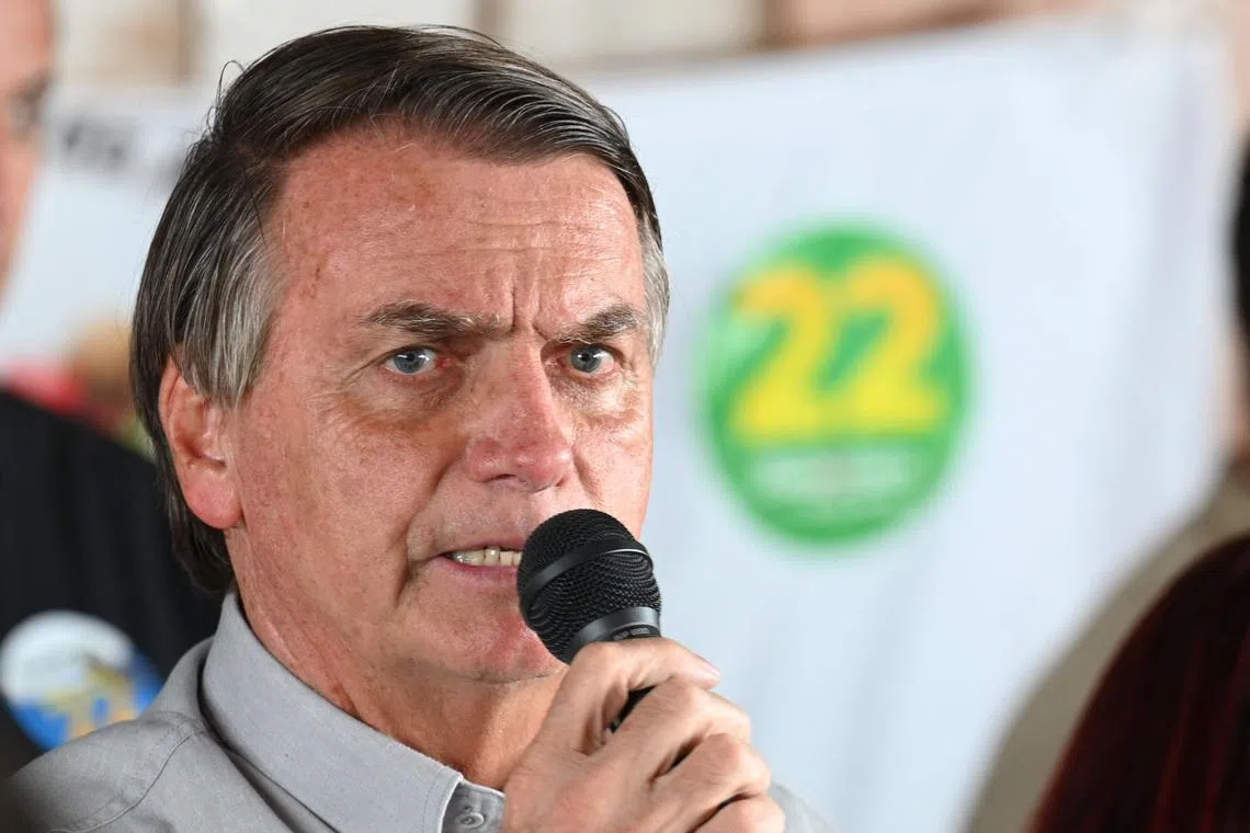 Brazilian President Jair Bolsonaro remains in office until January 1.