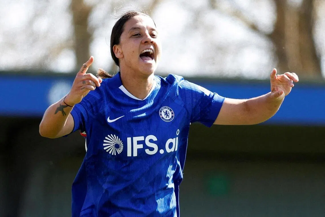 Sam Kerr became one of the most influential players in Chelsea’s history during her six-and-a-half-year spell.