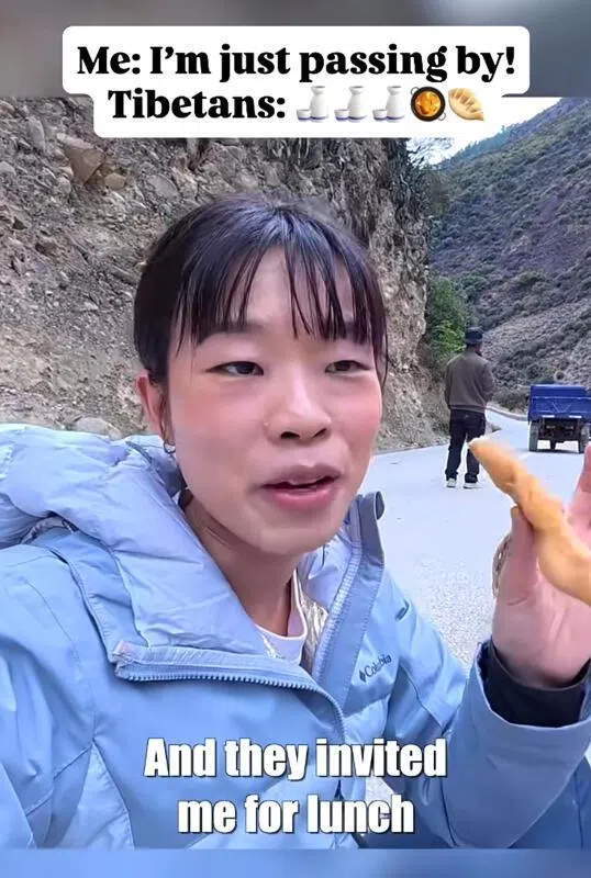 Content creator Vincy Lau says the hospitality and generosity of the people she encountered in rural China was beyond her expectations.