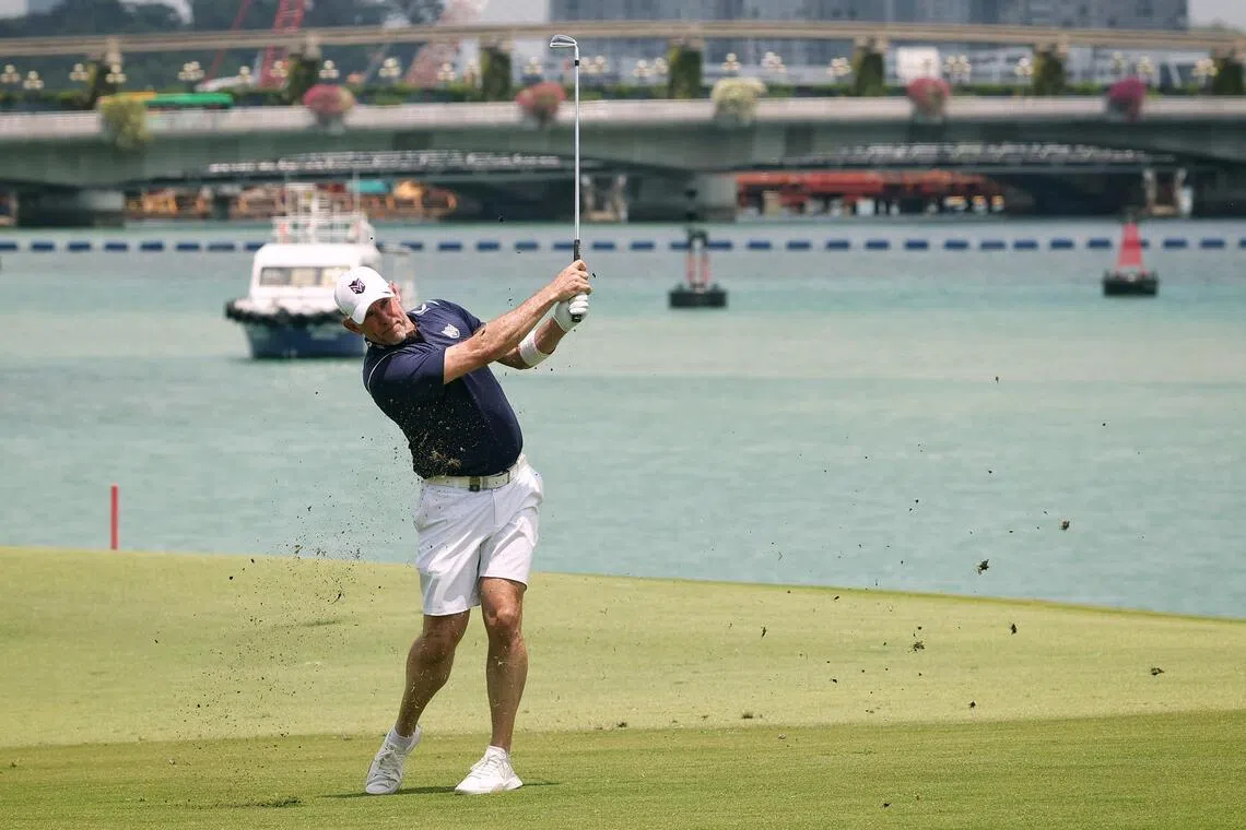 England's Lee Westwood missed the first two events of the LIV season owing to an injury on his left wrist.