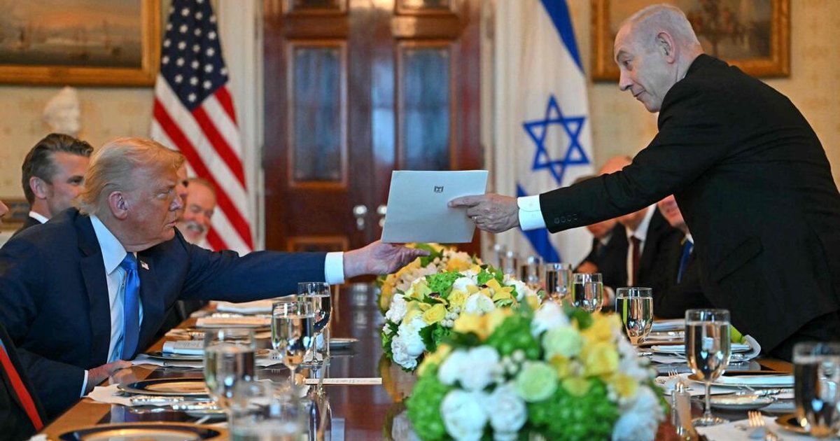 Trump to push Gaza peace proposal in Netanyahu talks | The Straits Times