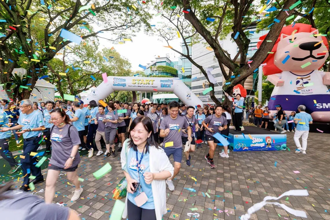 dlsmoo - The kick-off event for the SMOO Challenge 2025, which took place on Sept 12.

Credit: SMU