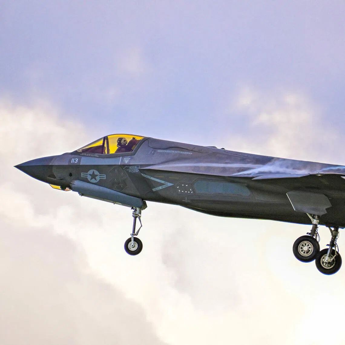 The cost of the F-35 programme is already the most expensive in US history.
