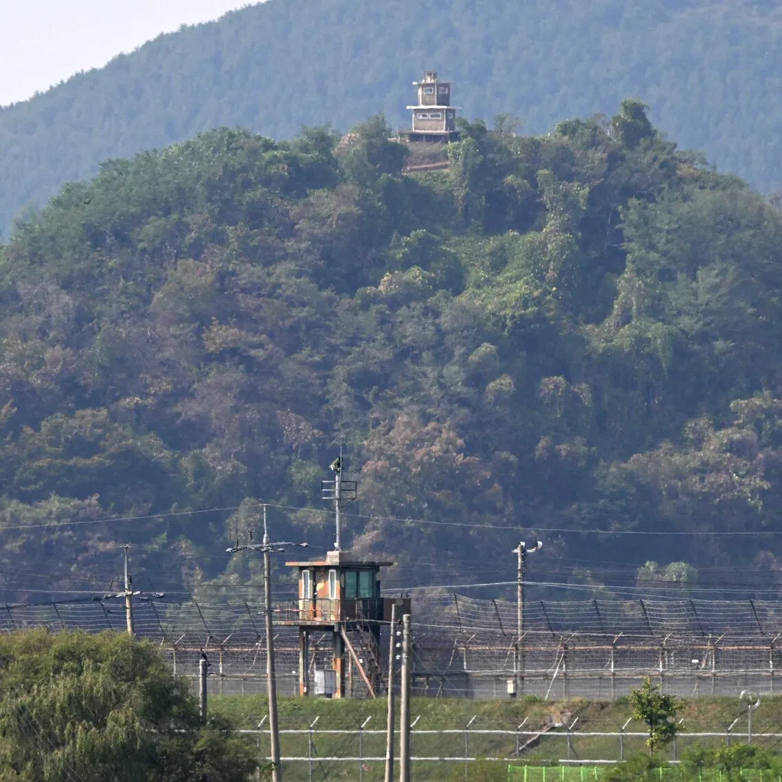 North Korea has denied being behind the explosion that injured three soldiers in September inside the Demilitarised Zone.