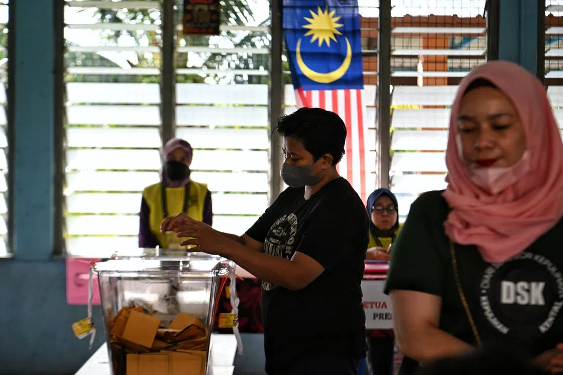 As of 12.45pm, the election has gone smoothly, said Malaysia’s Inspector-General of Police, Acryl Sani Abdullah Sani.