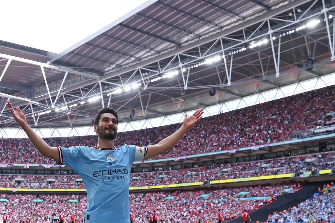 Former Manchester City captain Ilkay Gundogan has re-signed for Pep Guardiola's team on a one-year deal.