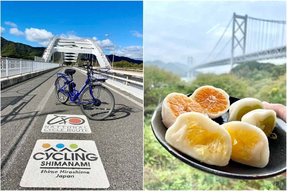 Japan’s Shimanami Kaido is a stunning cycling route with surprisingly good food 