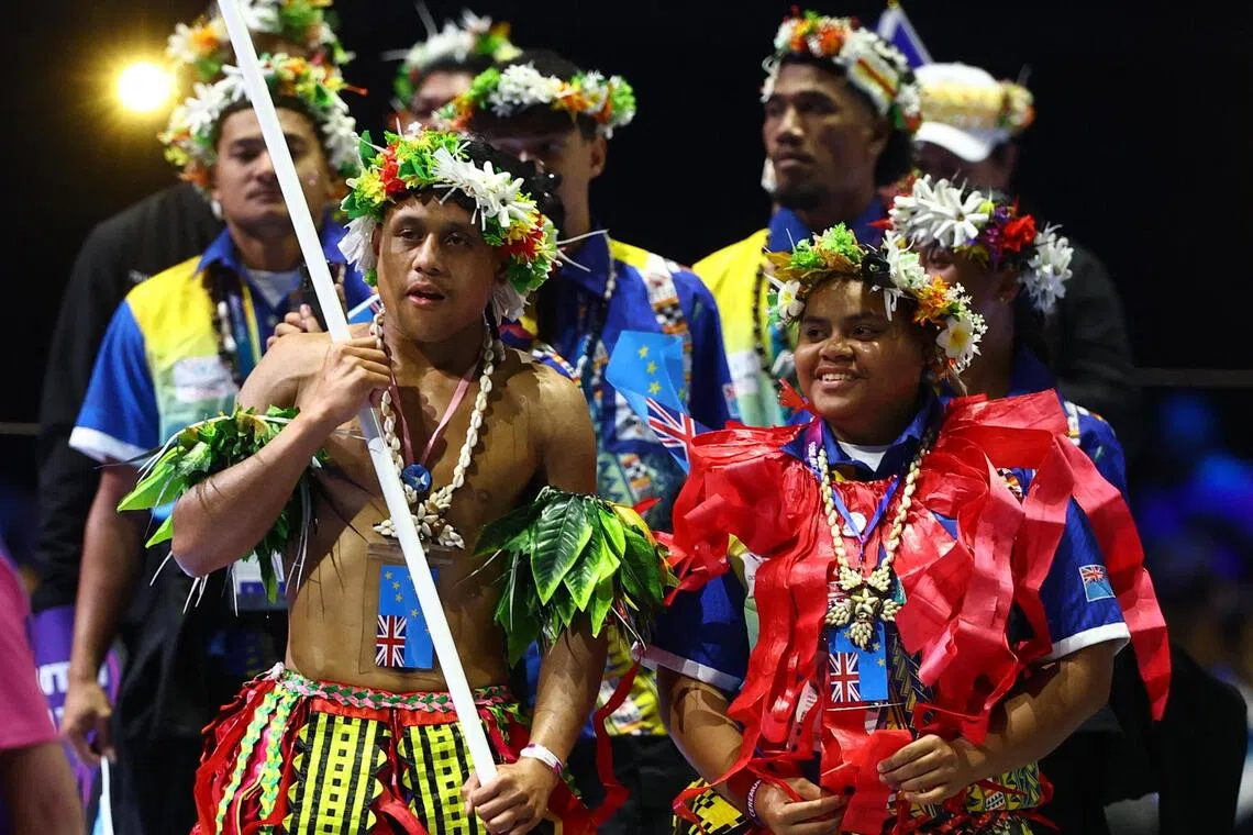 Tarona Taafaki secures Tuvalu’s first Commonwealth Games medal without winning a bout