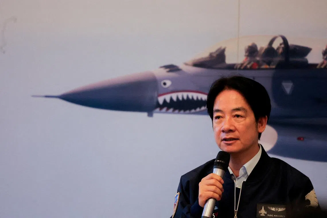 Mr Lai said in recent years Taiwan has been constantly preparing for a “war without gun smoke” such as Chinese infiltration and disinformation attacks. 