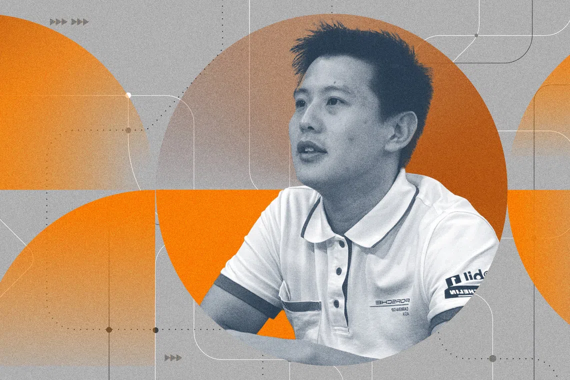 How Roy Tang will be racing on the Marina Bay Street Circuit in Oct.