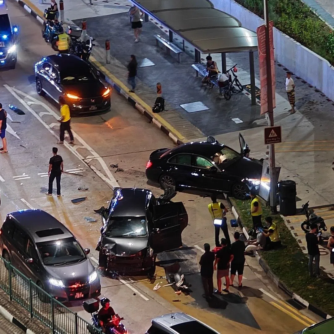 The accident occurred at Bedok Reservoir Road towards Eunos Link at about 10.20pm on Aug 6.