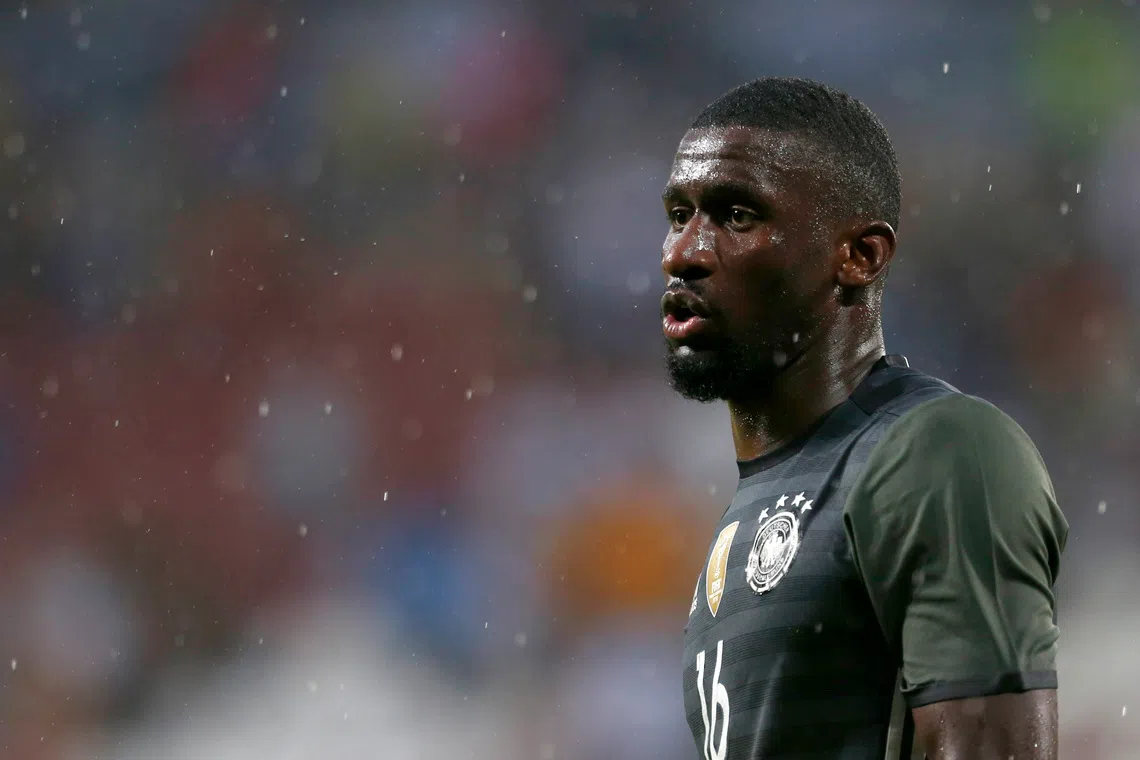 Football Soccer - Germany v Slovakia - International Friendly -  WWK Arena, Augsburg, Germany - 29/5/16 - Germany's Antonio Ruediger during the match   REUTERS/Michaela Rehle