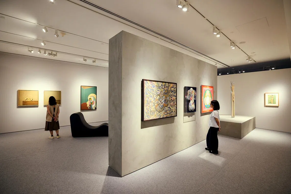 About 60 per cent of works at the exhibition are drawn from the national collection and many shown for the first time.