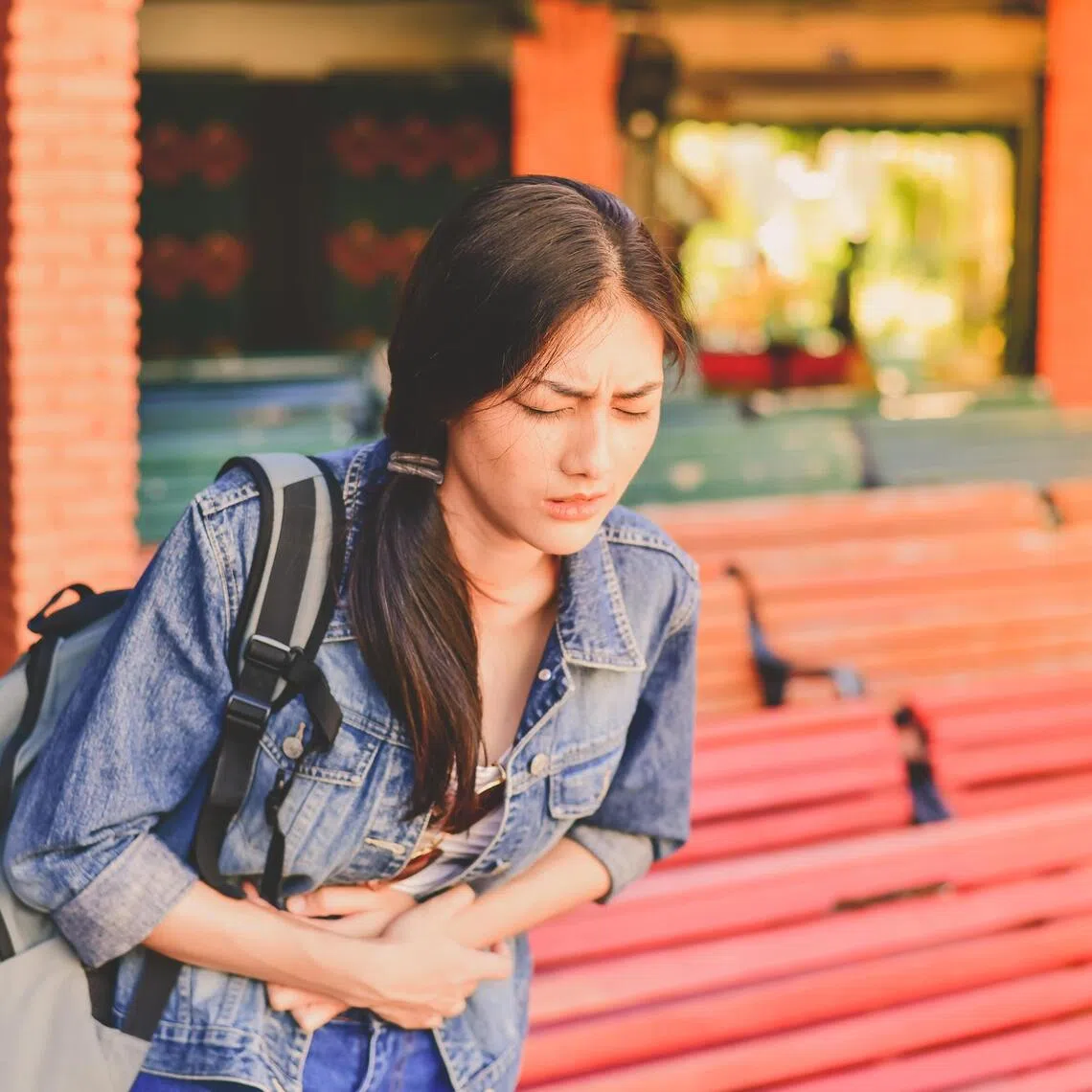 Traveller’s diarrhoea is often triggered by unfamiliar bacteria or pathogens.