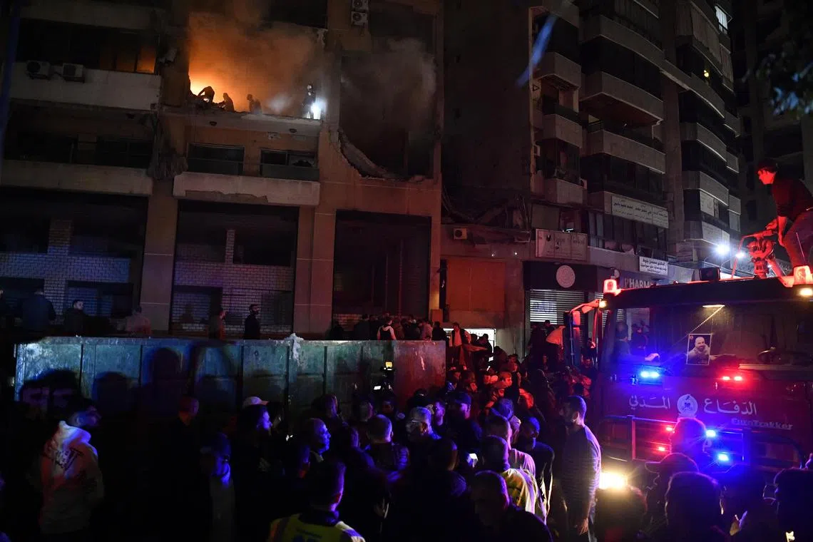 An Israeli drone struck a Hamas office in Beirut on the night of Jan 2, leaving a total of six people dead, Lebanon’s state news agency reported.