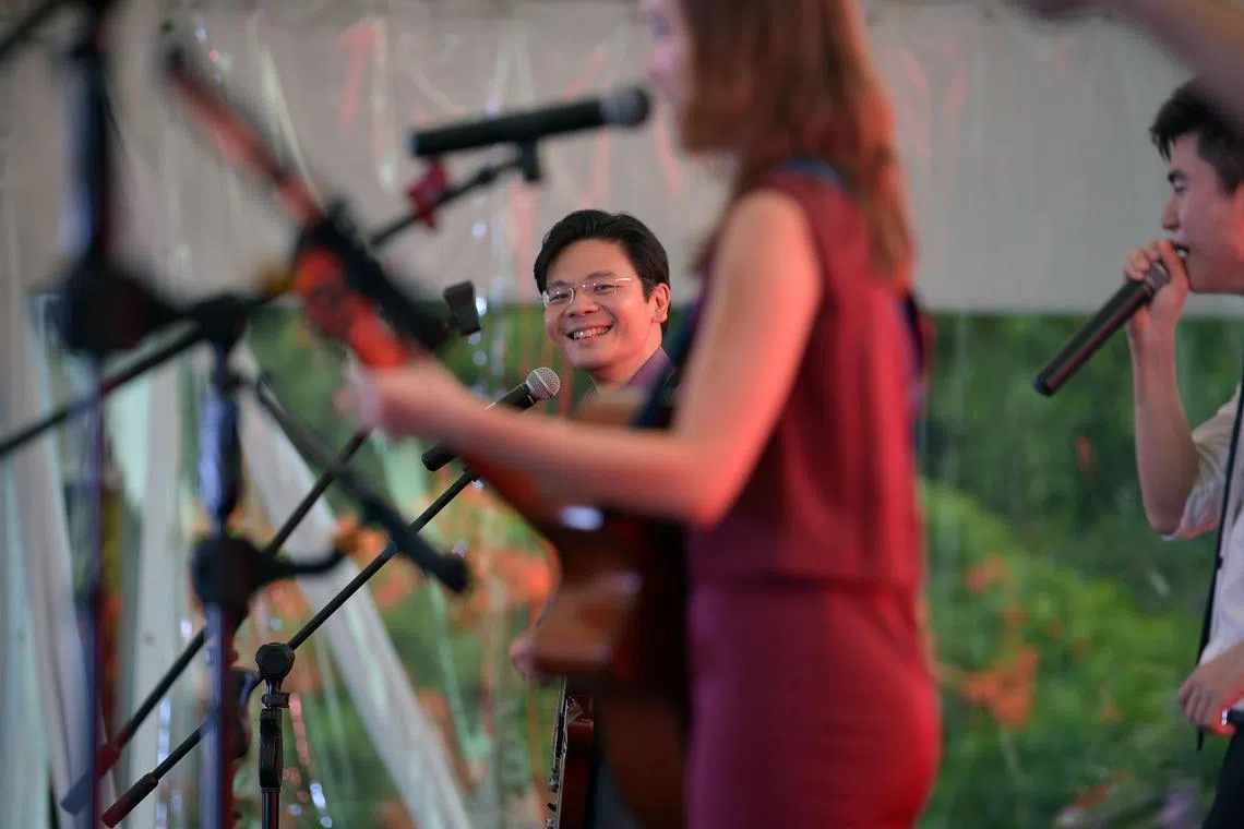 PM Wong donates guitar to support music lessons for 600 underprivileged youth