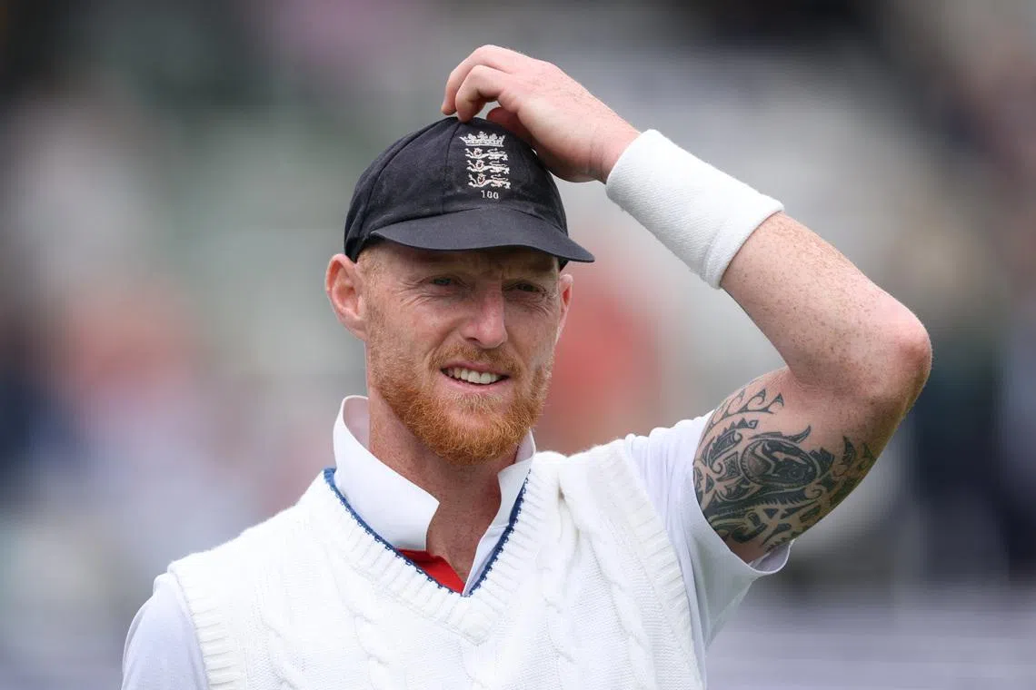 Cricket - England v New Zealand - First Test - Lord's Cricket Ground, London, Britain - June 7, 2026 England's Ben Stokes celebrates after the match Action Images via Reuters/Andrew Boyers