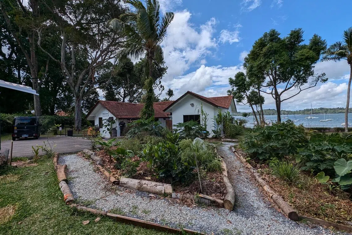 House of Melissa, a boutique farmstay with views of the sea, used to be a government chalet.