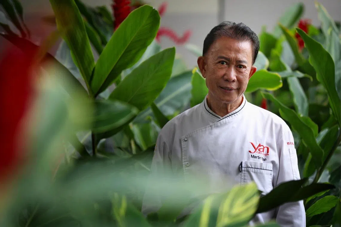 ST20250520_202500700733/hymartin/Taryn Ng/Tan Hsueh Yun//

TV celebrity chef Martin Yan pictured on May 20, 2025. ST PHOTO: TARYN NG