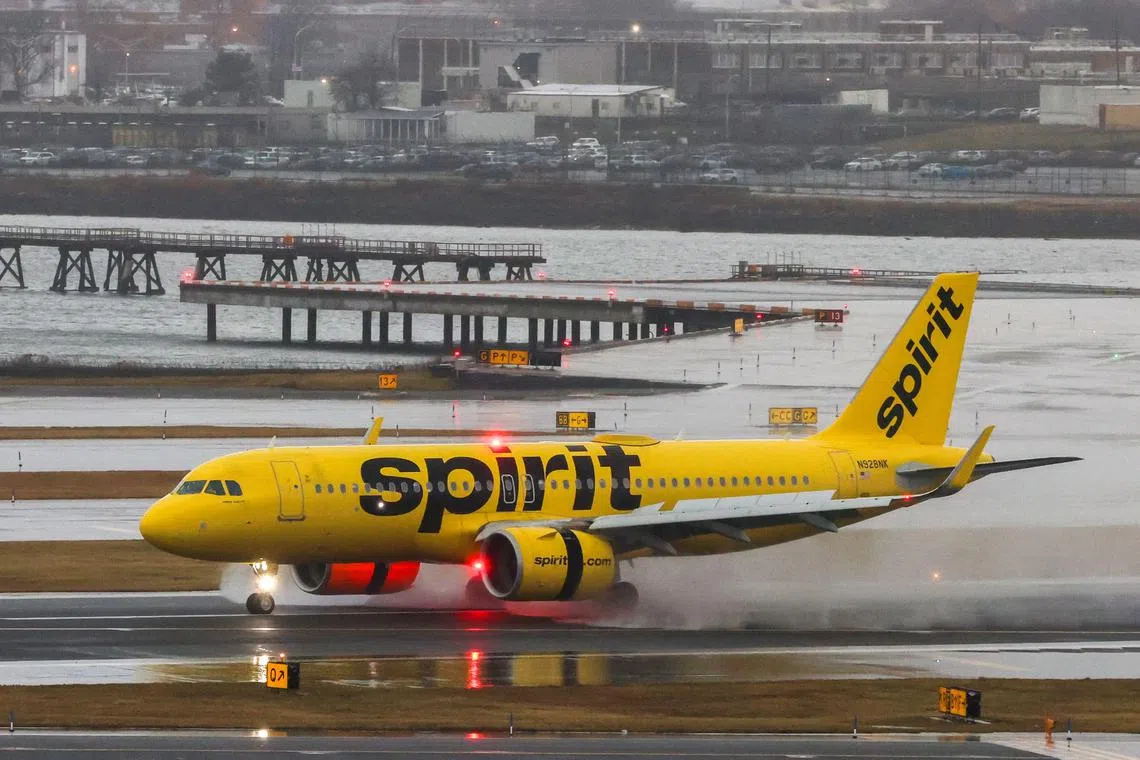 Spirit, known for its bright yellow livery, is the first major US airline to file for Chapter 11 in the past decade.
