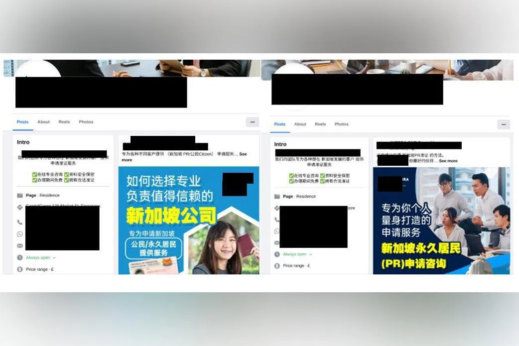 Victims would often come across advertisements or posts on social media platforms, such as Facebook and Instagram, offering services to obtain permanent residency in Singapore.