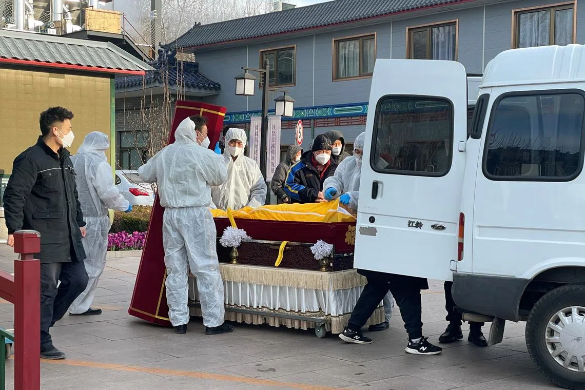 China hasn’t recorded a death from Covid-19 since Dec 4, when two were lodged.