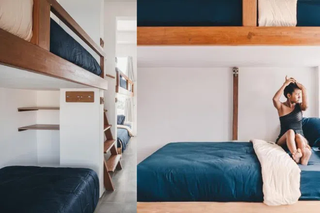Best hotels in Bali: Kos One Hostel shared rooms
