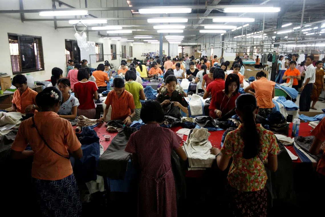 Myanmar’s garment sector employed about 700,000 people before the Covid-19 pandemic. 