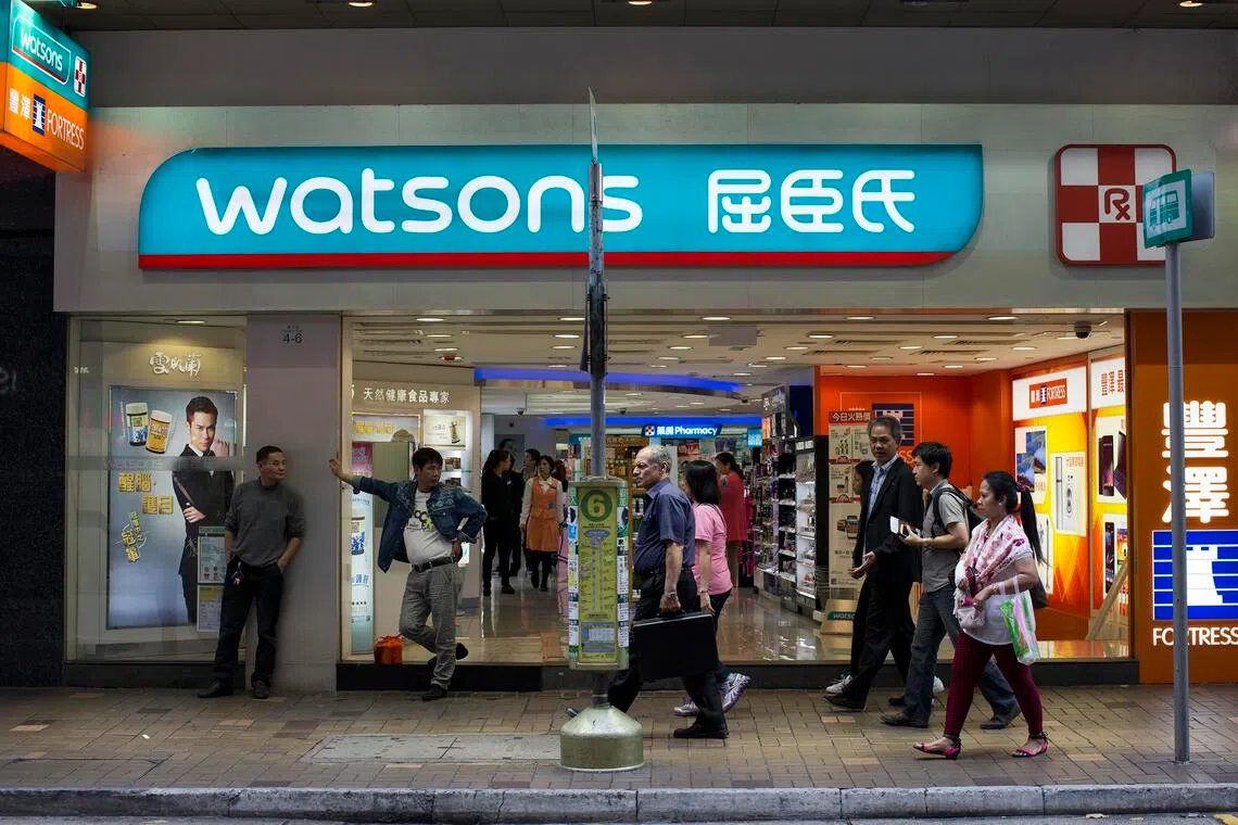 Watson could raise US$2 billion (S$2.61 billion) or more in a Hong Kong listing, according to sources.