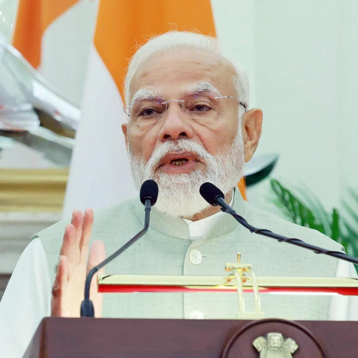 Indian Prime Minister Narendra Modi has portrayed the decision as a way to safeguard the national economy. 
