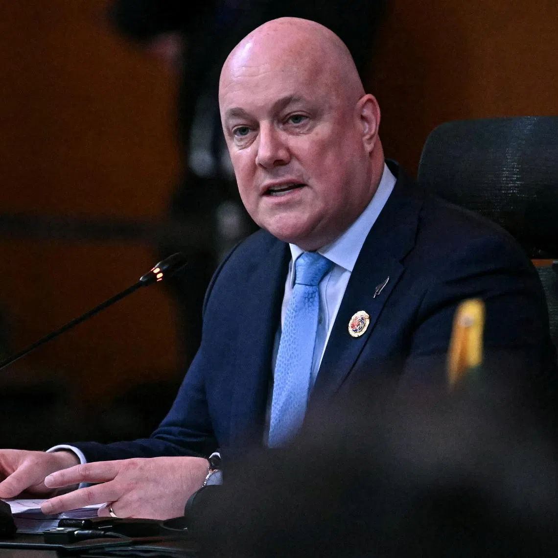 New Zealand's Prime Minister Christopher Luxon's popularity as prime minister has fallen.