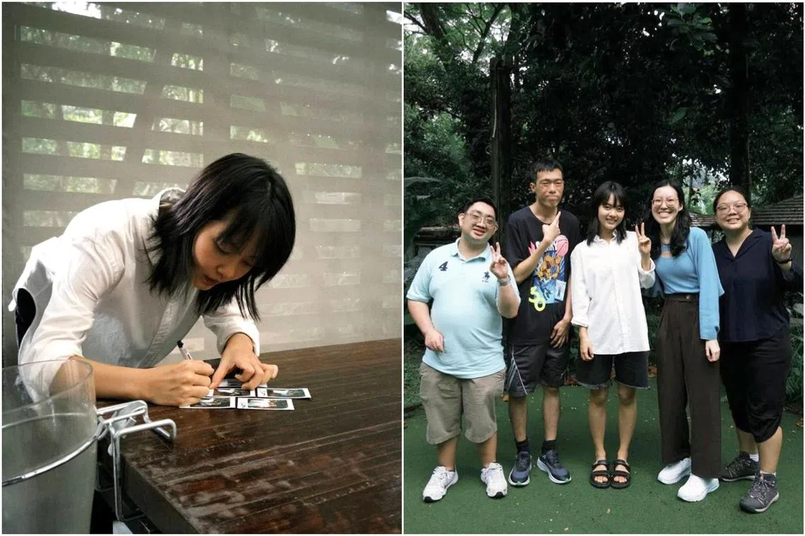 Local actress Chantalle Ng treated her fans to lunch at Open Farm Community.