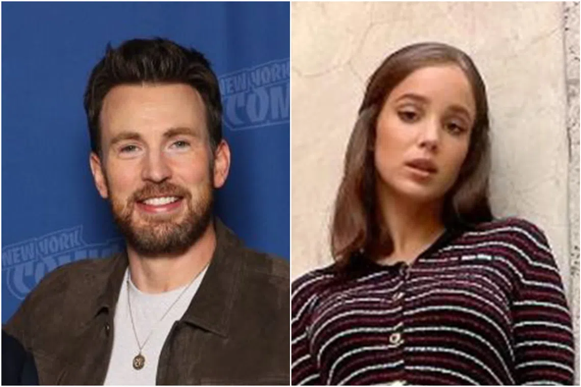 Chris Evans tied the knot with actress Alba Baptista in September.
