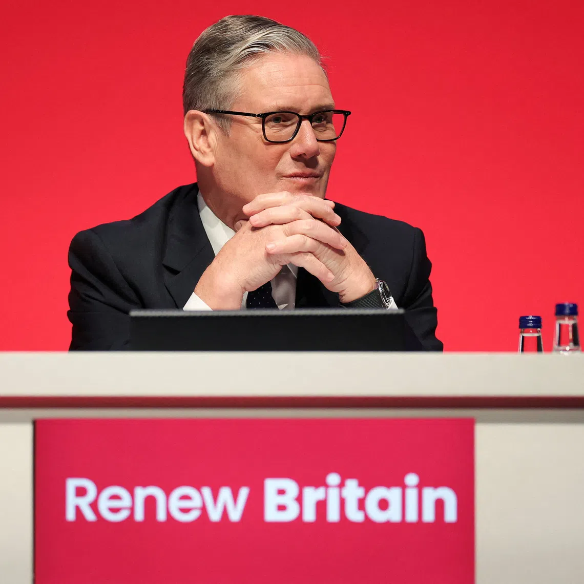 British Prime Minister Keir Starmer attends the Labour Party's annual conference in Liverpool, Britain, September 28, 2025. REUTERS/Phil Noble