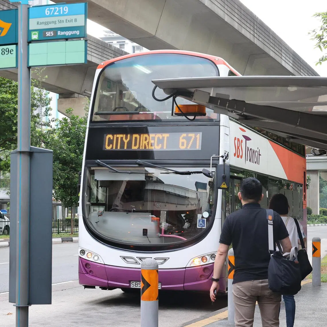 The express bus services will operate two morning and evening trips each during weekday peak hours.