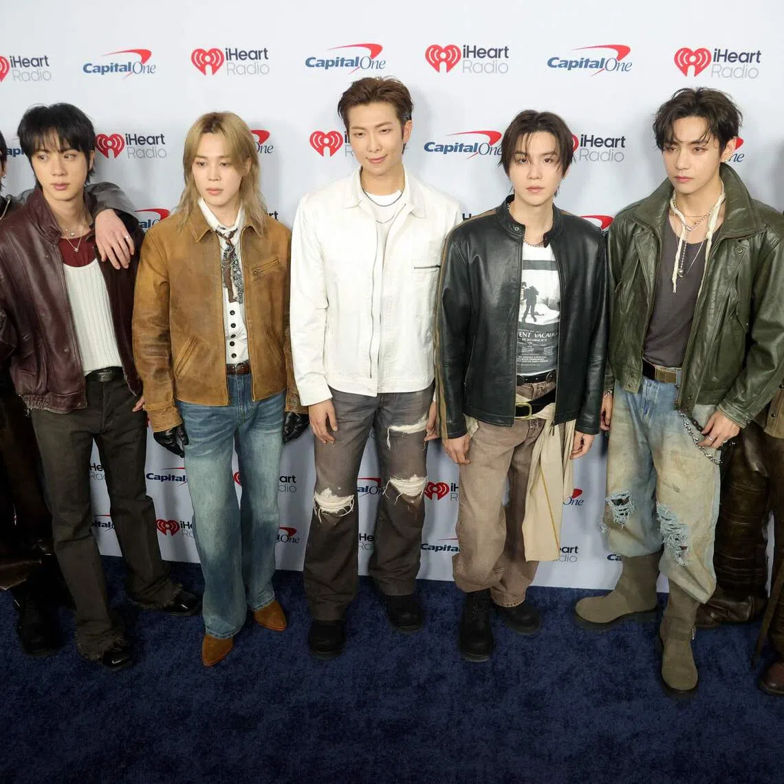 BTS at the 2026 iHeartRadio Music Festival on Sept 18. Singapore will host South-east Asia’s first and only stop of the BTS THE CITY ARIRANG.