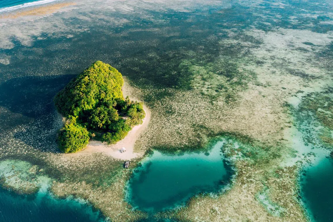 Palau is an archipelago made up of about 340 islands, islets, and atolls.