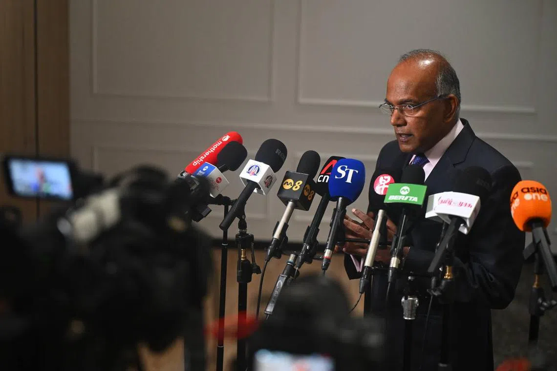 Minister for Home Affairs and Law K. Shanmugam noted that the preacher, Amir Hamza, had in the past made many extremist, segregationist statements.